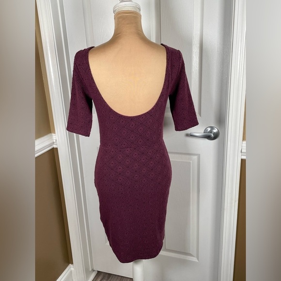 Free People Black Lady Pucker Chic Bodycon Mini Cocktail Dress Size Small - Picture 8 of 11